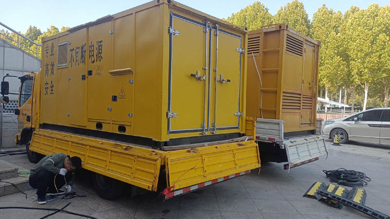 大理柴油发电机组和UPS电源配合使用时的注意事项